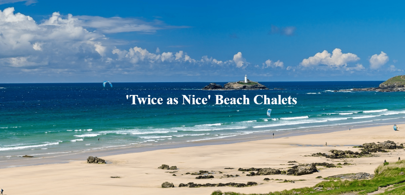 Twice as Nice Beach Chalets Logo